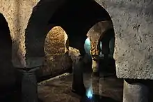 Cisterna subterránea del Palacio de las Veletas en Cáceres