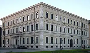 Palacio Leuchtenberg (1817-1821), Munich, de Leo von Klenze