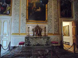 Altar de la capilla