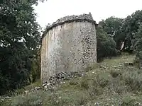 Palomar abandonado, de los muchos que se hallan en la población.