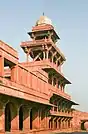 Exterior de Panch Mahal, Fatehpur.