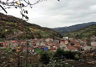 Vista panorámica de Villoria.