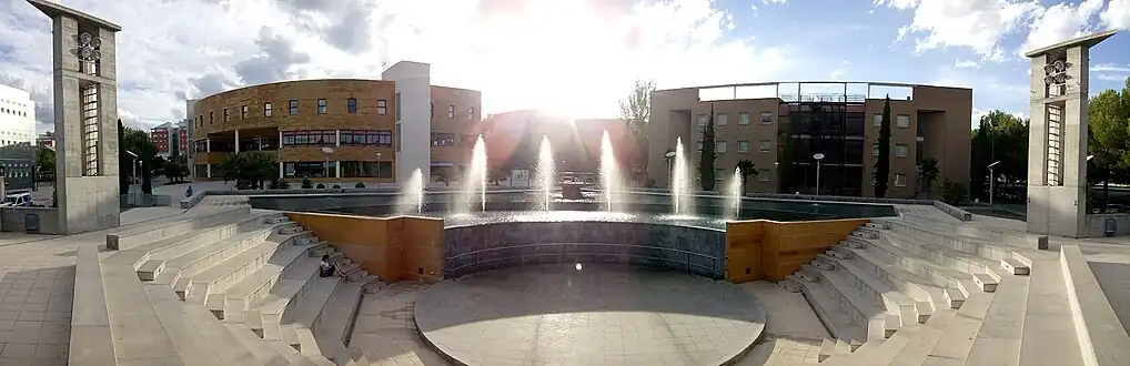 Panorámica de la Plaza de los Pueblos.