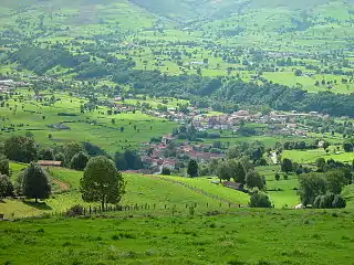 Vista de Villacarriedo.