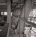 Andamios durante la construcción