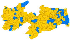 Elecciones estatales de Paraíba de 2022