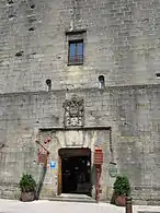 Entrada al castillo.