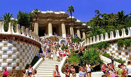 Parque Güell, Patrimonio de la Humanidad por la Unesco desde 1984