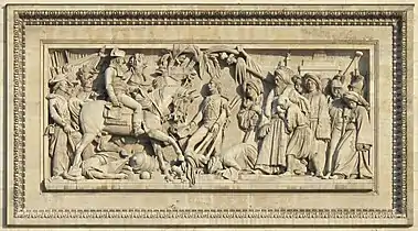 La bataille d'Aboukir,  25 de julio de 1799
