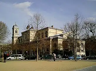 Vista desde el ábside de la iglesia