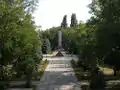 Parque Slavi en Nueva Kajovka.