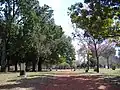 Parque Urquiza, sobre el comienzo de la avenida.