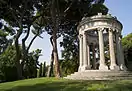 Templete de Baco, en el Parque de El Capricho