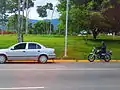 Parques en la autopista Valle-Coche, a la altura de Fuerte Tiuna.