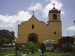 Parroquia de San Juan Bautista en Huautla.