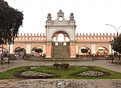 Paseo de aguas, arquería del Rimac