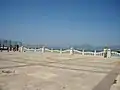 Paseo peatonal en el inicio de la avenida.