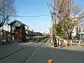 Paso a nivel de la calle Virrey Avilés