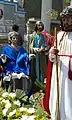 Paso de Jesús condenado a muerte por Poncio Pilatos