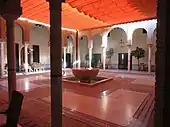 Un patio del parador de Carmona.