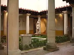 Reconstrucción de la domus de Julióbriga.