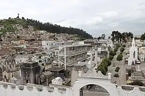 Patio principal Cementerio.