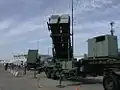 Batería de defensa antiaérea MIM-104 Patriot.