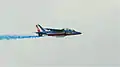 Alpha Jet usado por  la Patrouille de France Team Aerobático