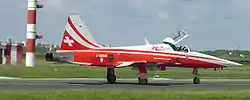 F-5E de la Patrouille Suisse.