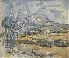 Montaña Sainte-Victoire, 1890, Galería Nacional de Escocia, Edimburgo