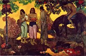 Tierra maravillosa. Recogiendo fruta (1899)