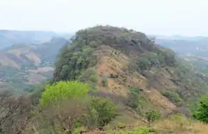 Peñon de Cinacantan - Vista del acceso