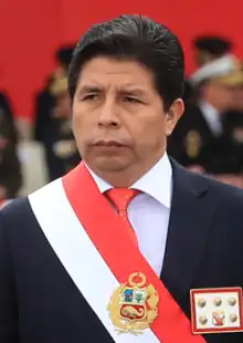 Presidente del PerúPedro Castillo