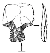 Retoque en pedúnculo