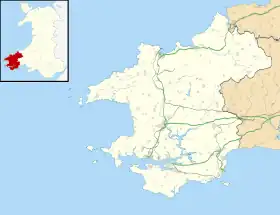 Cilgerran ubicada en Pembrokeshire