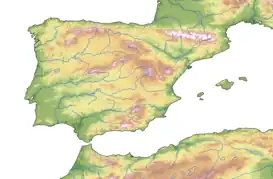 Localización de la altiplanicie segureña