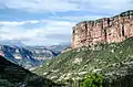 Peña de Santa, a la derecha. Cara oeste.