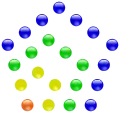 El 22 es un número pentagonal