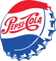 Logotipo de Pepsi, desde 1950 hasta 1962.