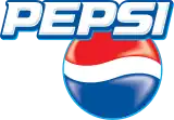 Logotipo de Pepsi, desde 2003 hasta 2006. Se usó internacional hasta 2010.