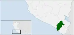 Departamento de Moquegua en Perú