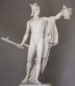 Perseo con la cabeza de Medusa (1800), de Antonio Canova, Museos Vaticanos.