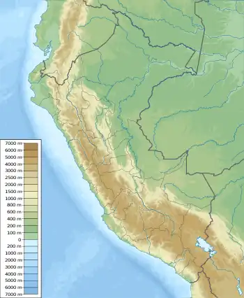 Cruzpampa ubicada en Perú