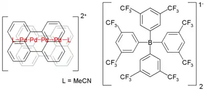 Perylene Tetrapalladium SandwichComplex