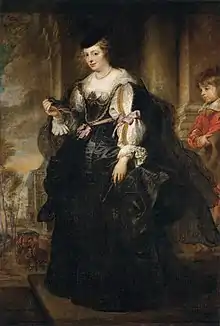 Helena Fourment con carruaje. 1639.