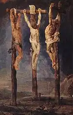 Las tres cruces, de Rubens.