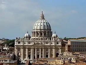 La reconstrucción de la Basílica de San Pedro comenzó en 1506