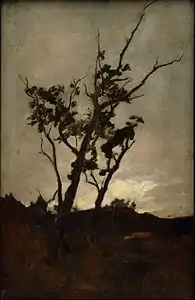 Estudio de árboles, 1893-1898 (Te Papa, Wellington)