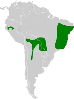 Distribución geográfica del espinero común.