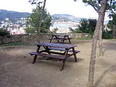 Zona de picnic, parque del Putget.